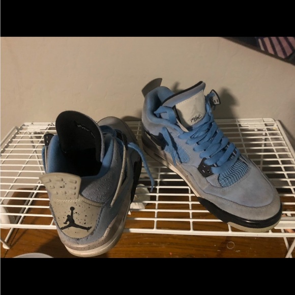 Jordan four blue worn and used - Picture 3 of 3